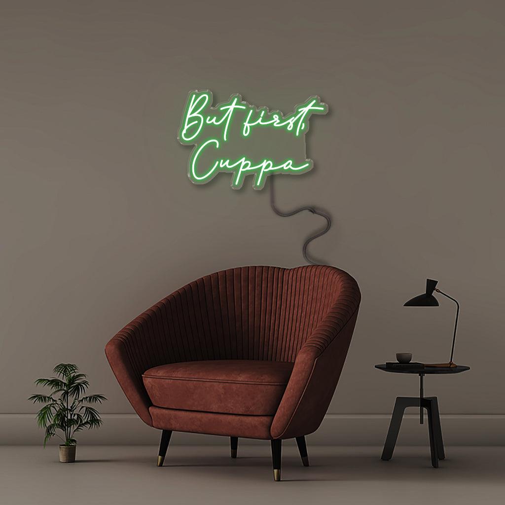 But First A Cuppa - Neonific