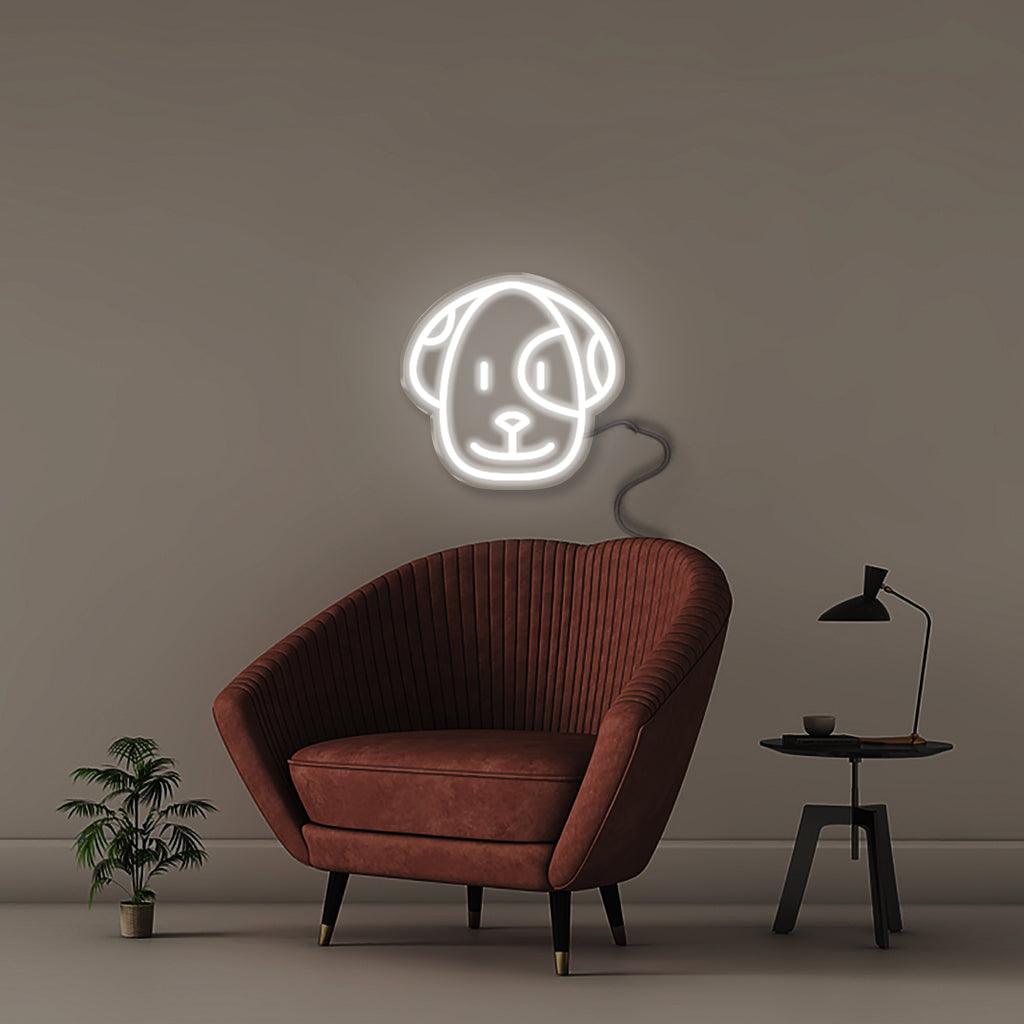 Dog Emoji - Neonific
