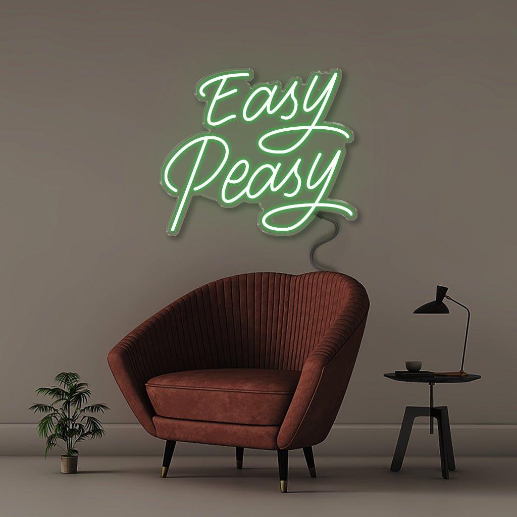 Neon Easy Peasy! - Neonific - LED Neon Signs - 50 CM - Blue