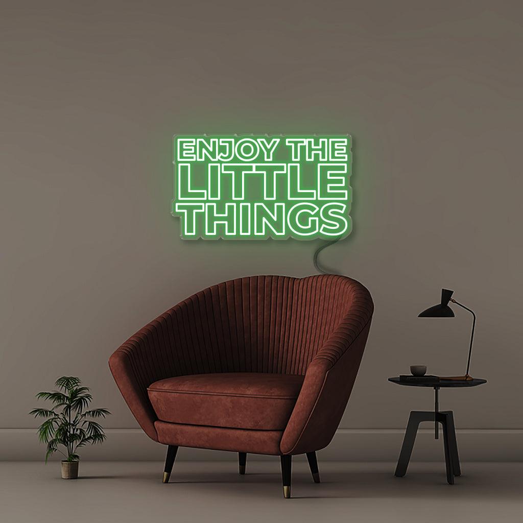 Enjoy the little things - Neonific