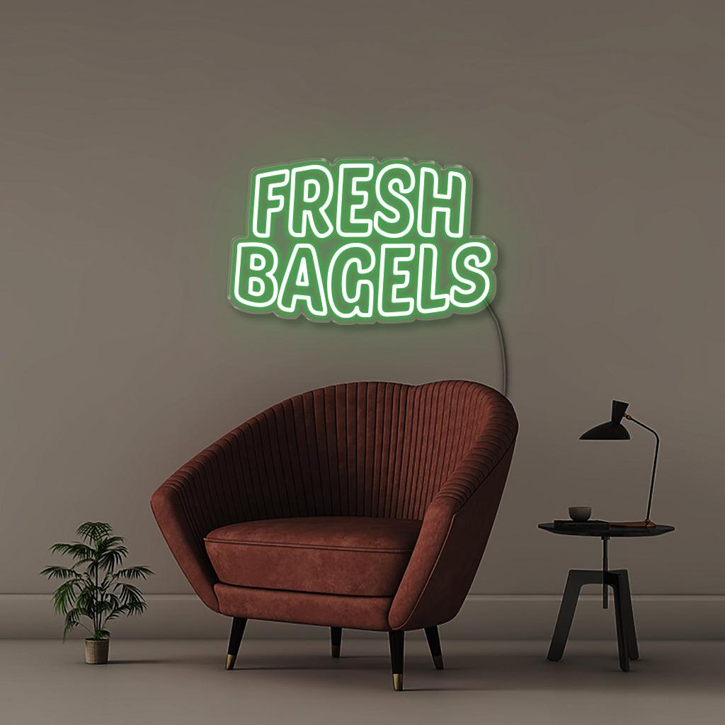 Fresh Bagels - Neonific
