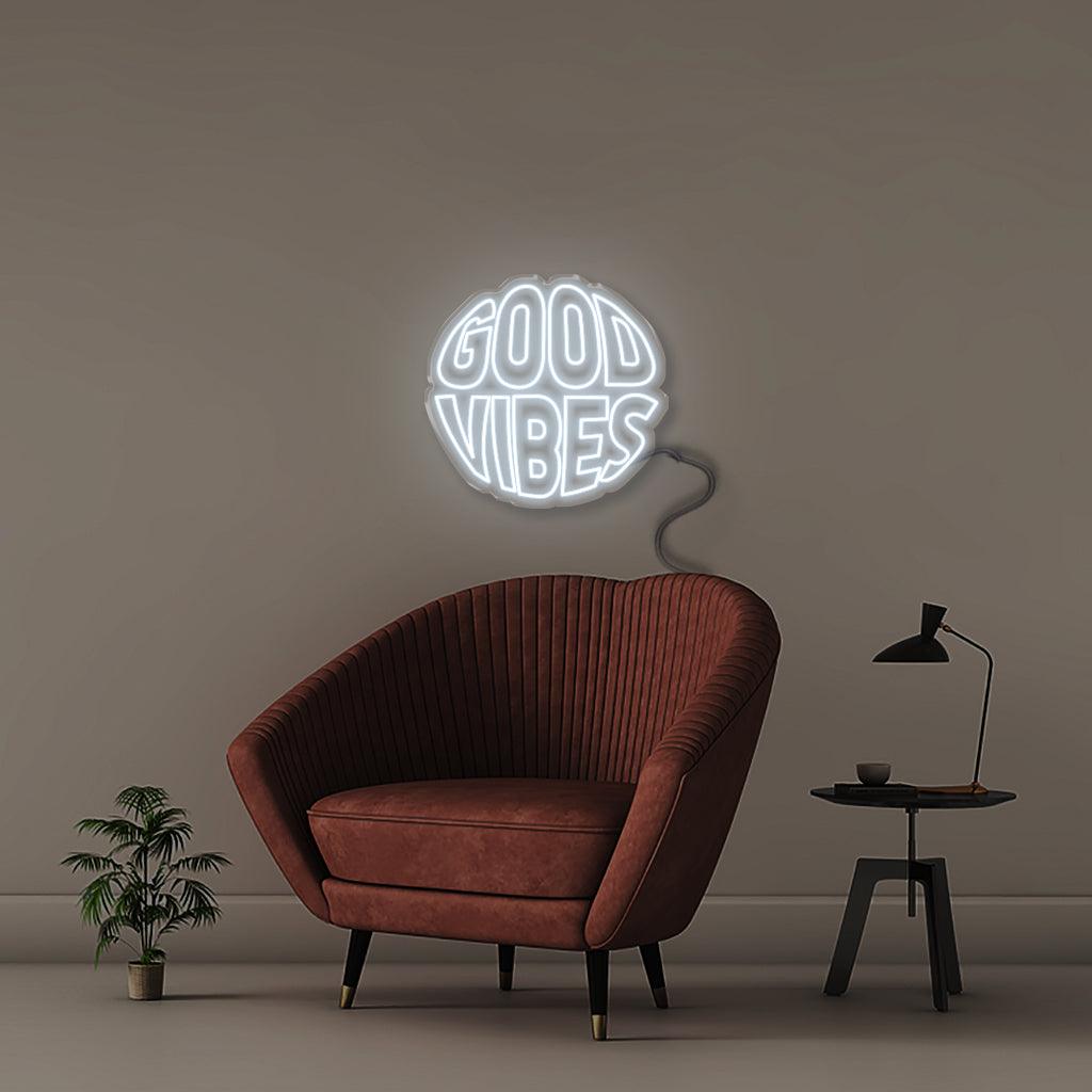 "Good Vibes" Circular - Neonific