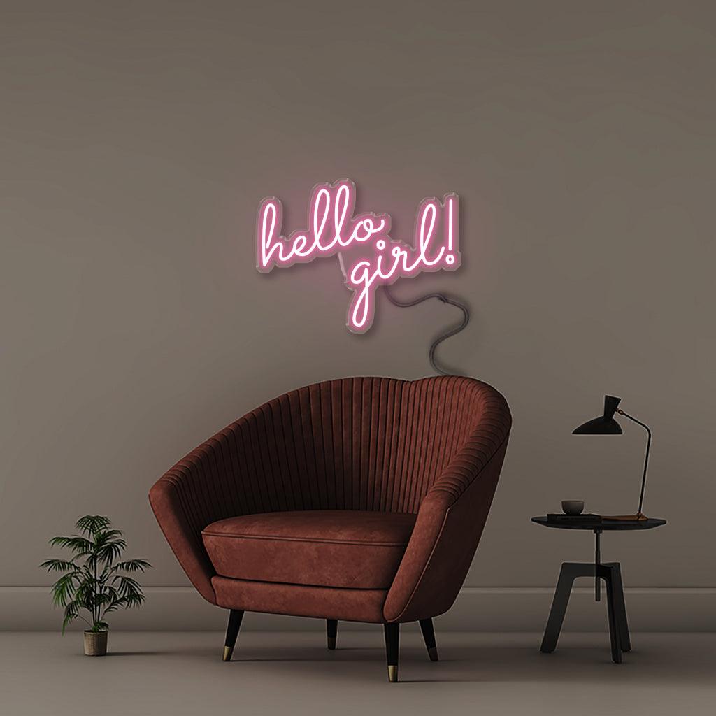 Hello Girl - Neonific