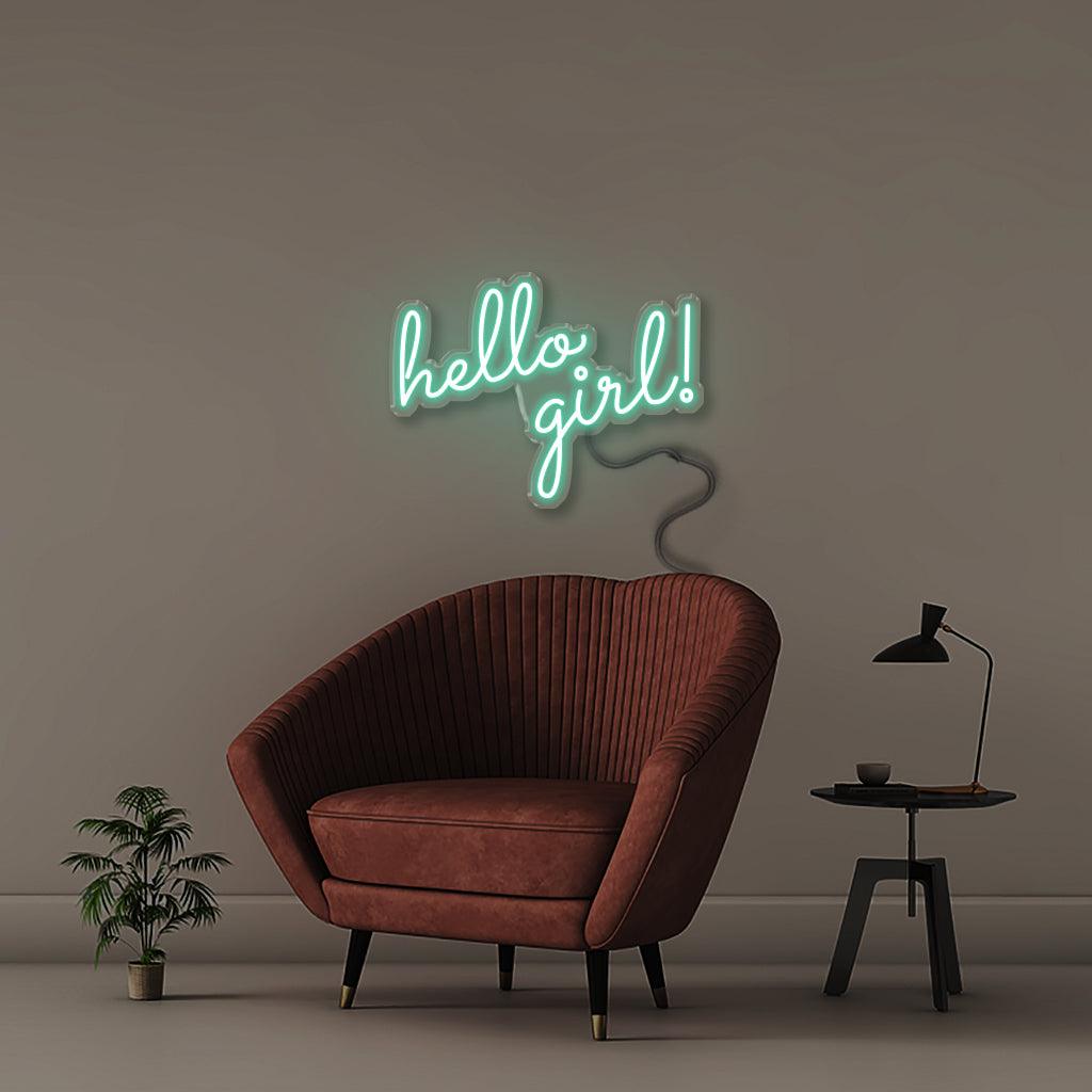 Hello Girl - Neonific