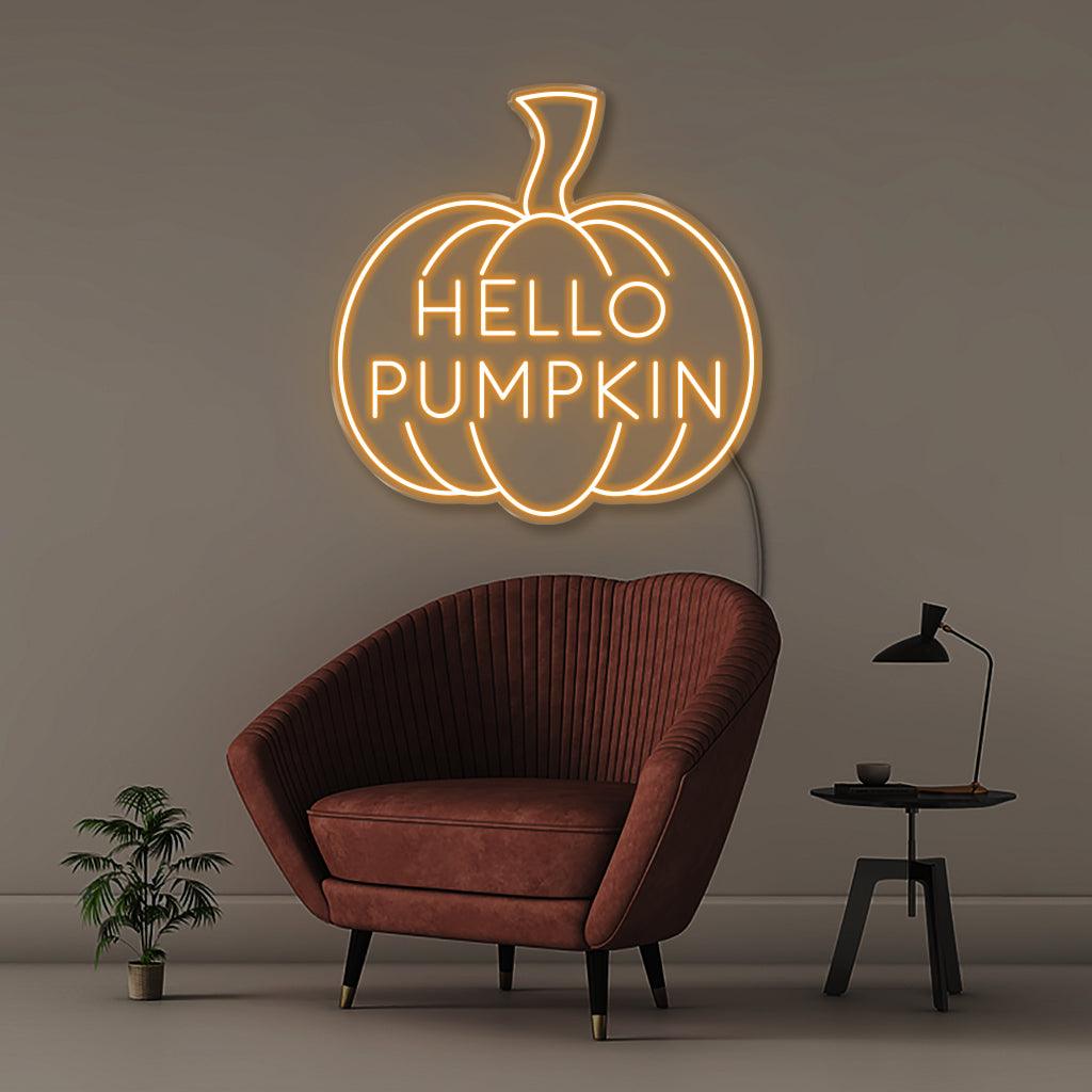 Hello Pumpkin - Neonific