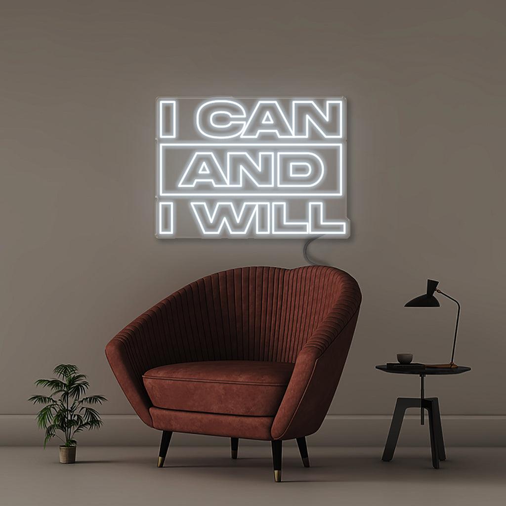 I can and I will