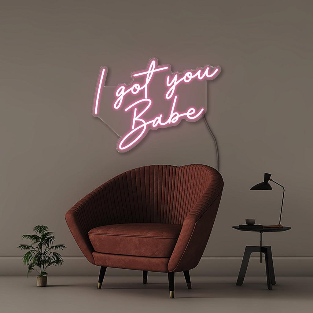 I got you Babe - Neonific