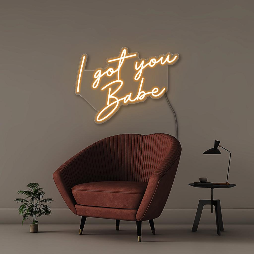 I got you Babe - Neonific