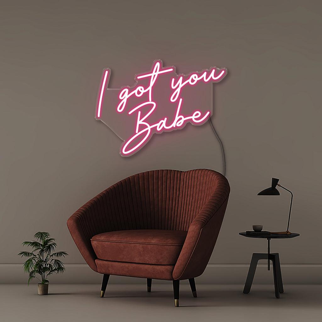 I got you Babe - Neonific