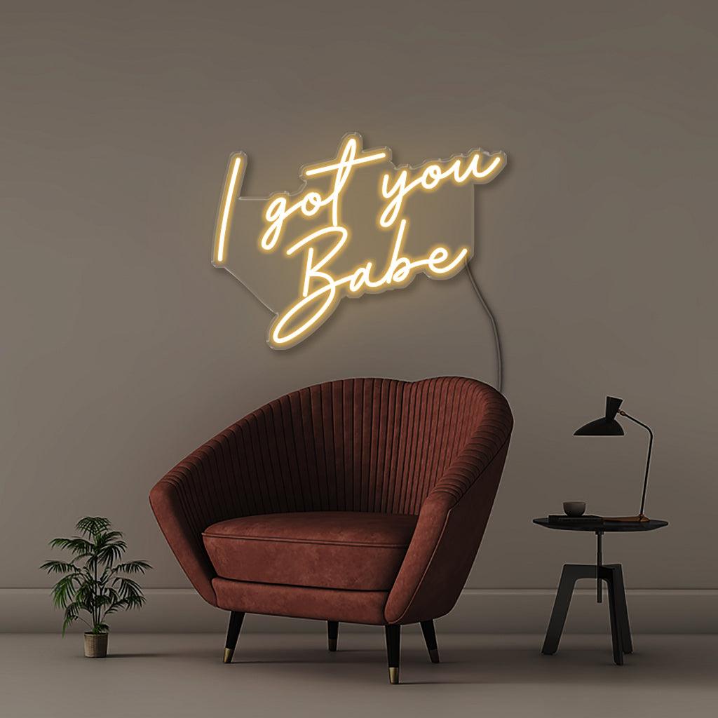 I got you Babe - Neonific