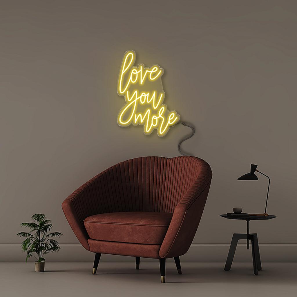 Love you more - Neonific
