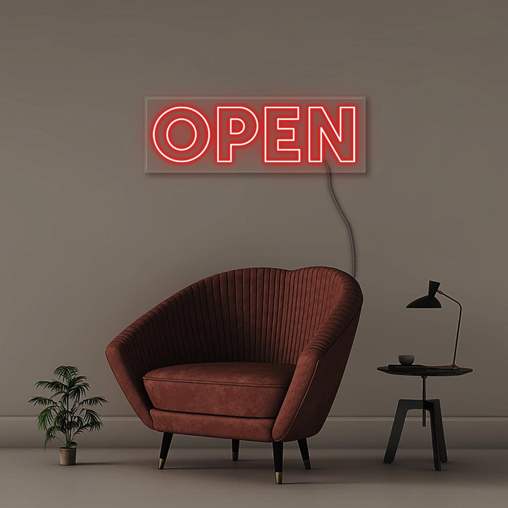 Open Double-Line - Neonific
