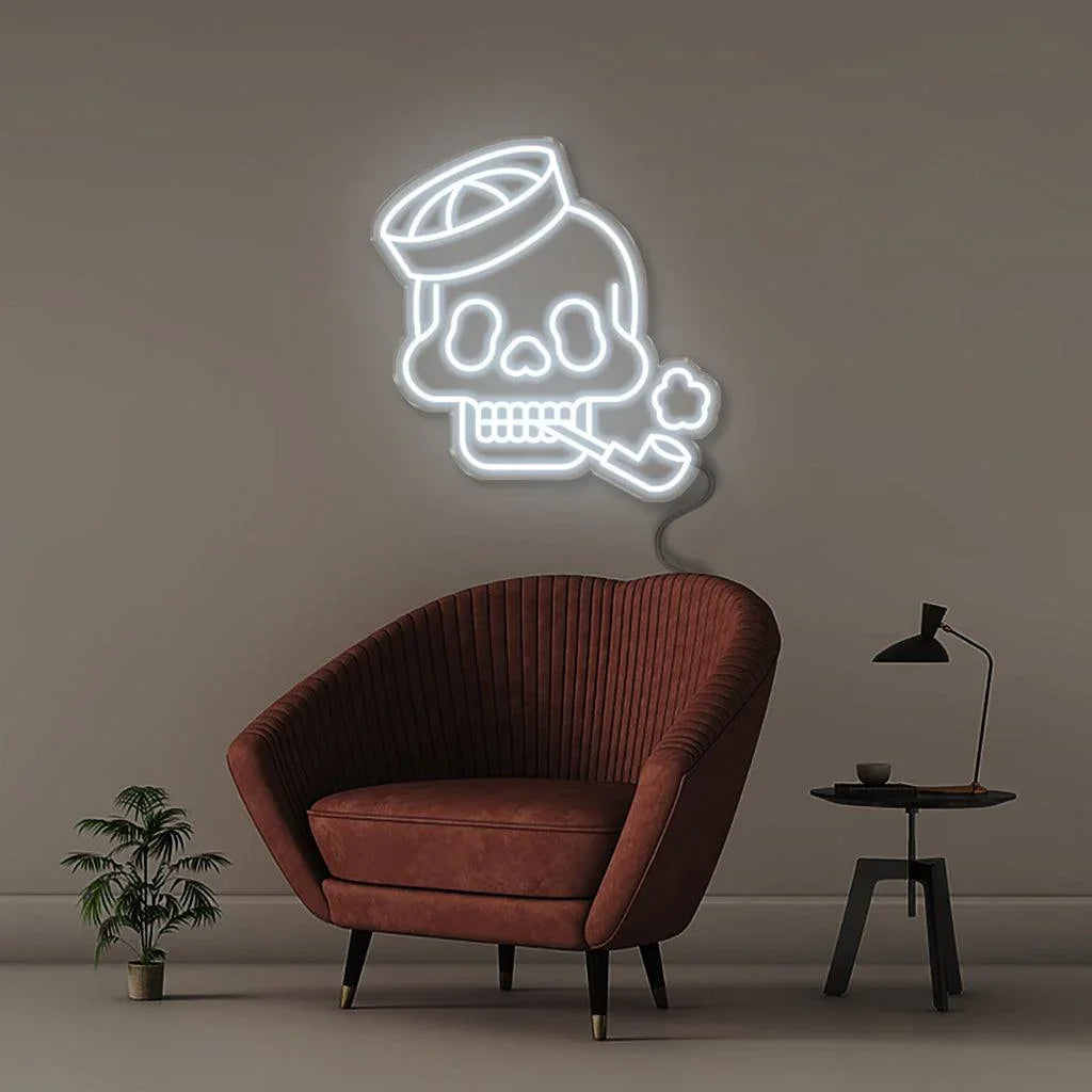 Neon Sailor Skull - Neonific