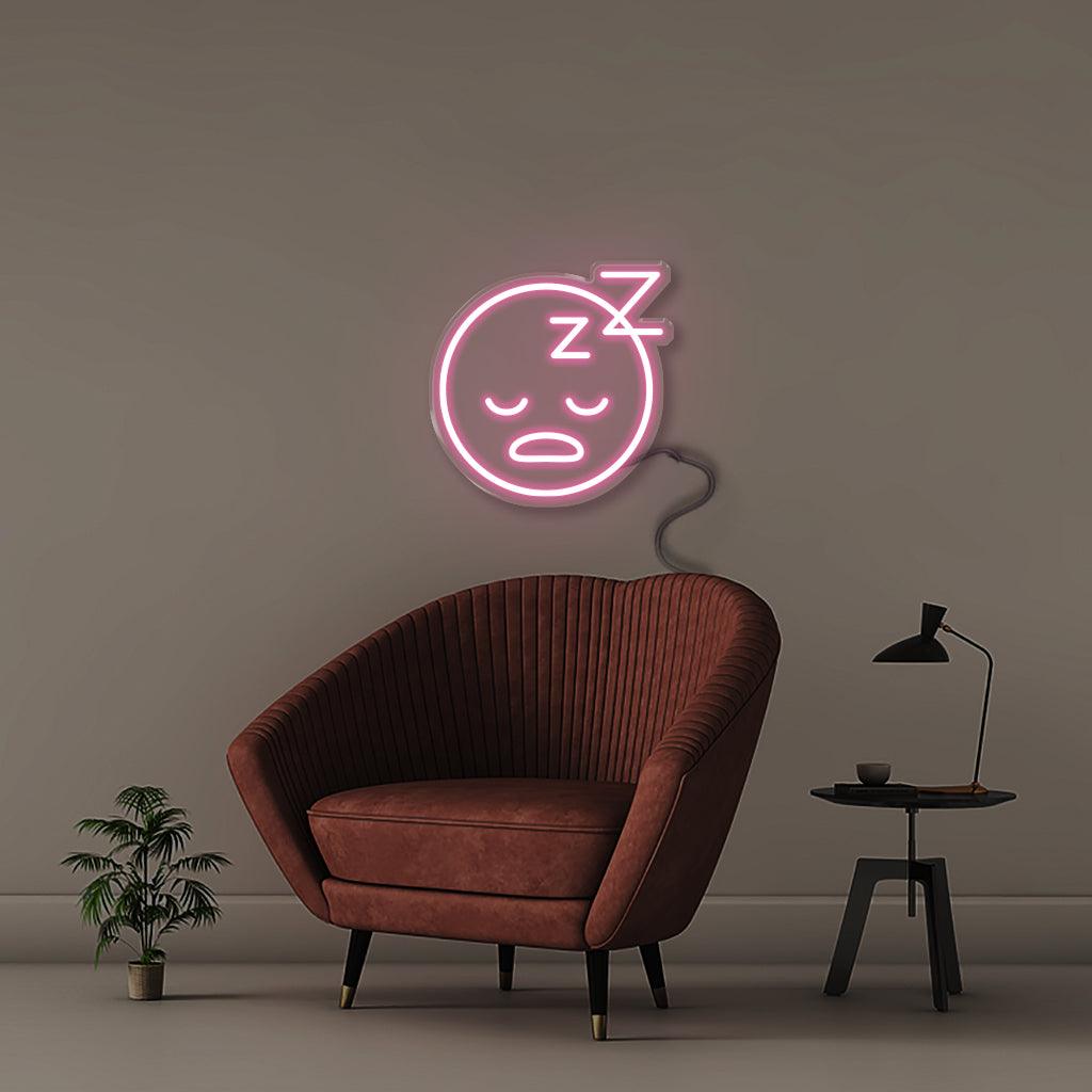Sleeping Emoji - Neonific