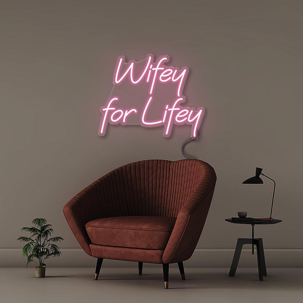 Wifey for Lifey - Neonific