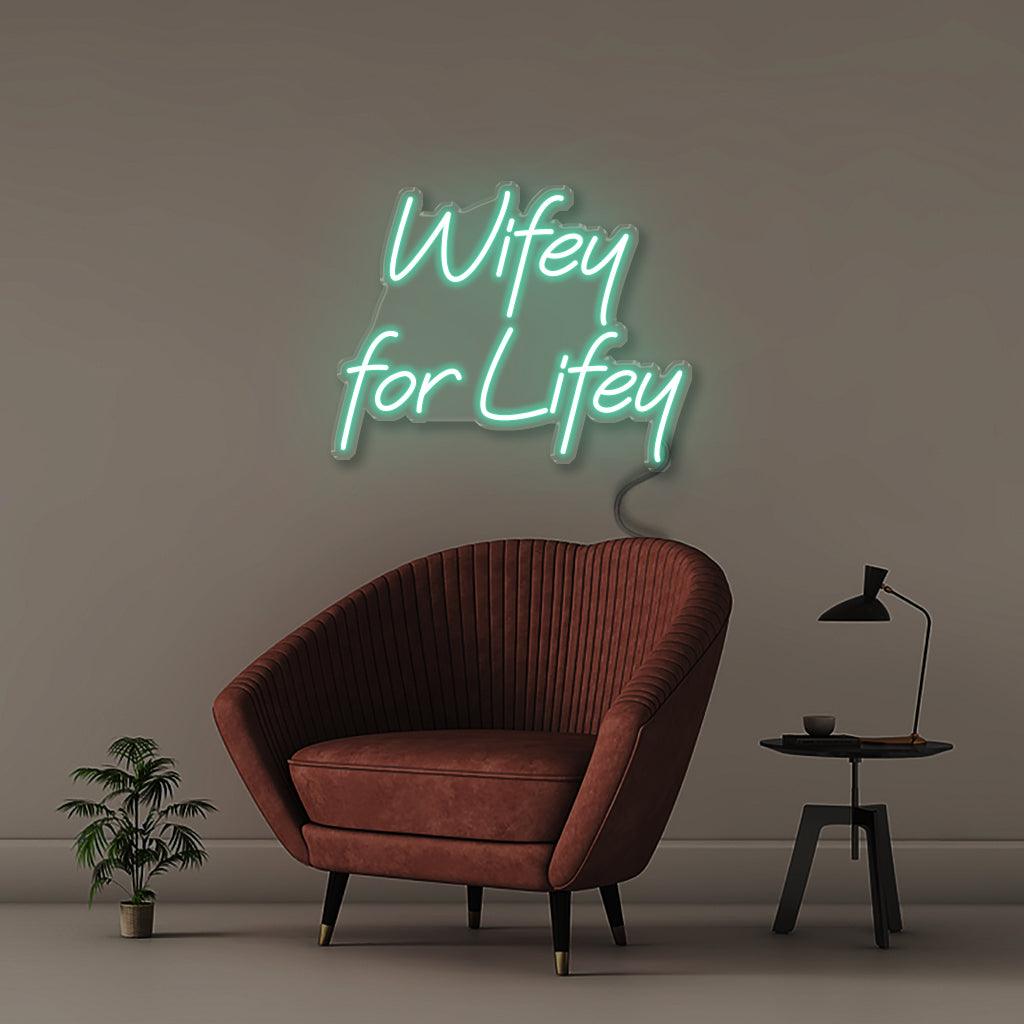 Wifey for Lifey - Neonific