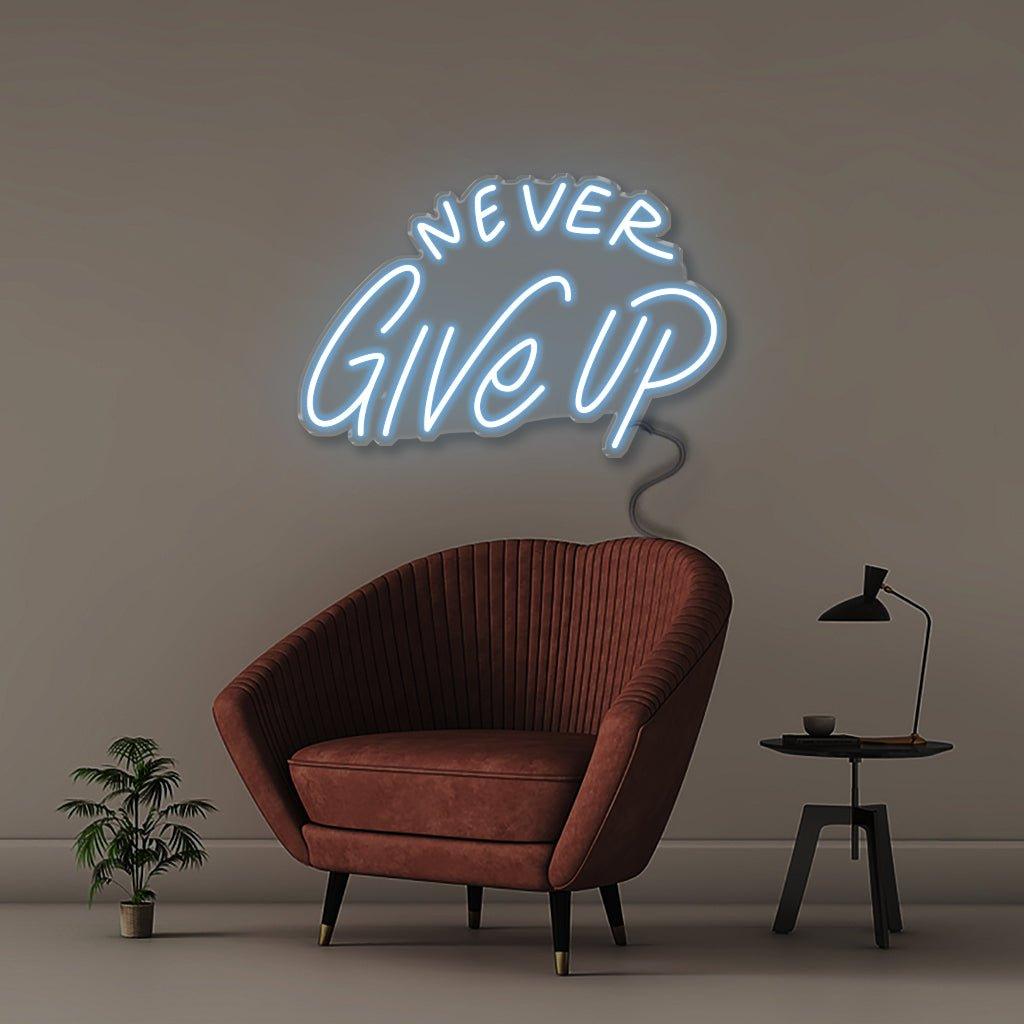 Never Give Up - Neonific