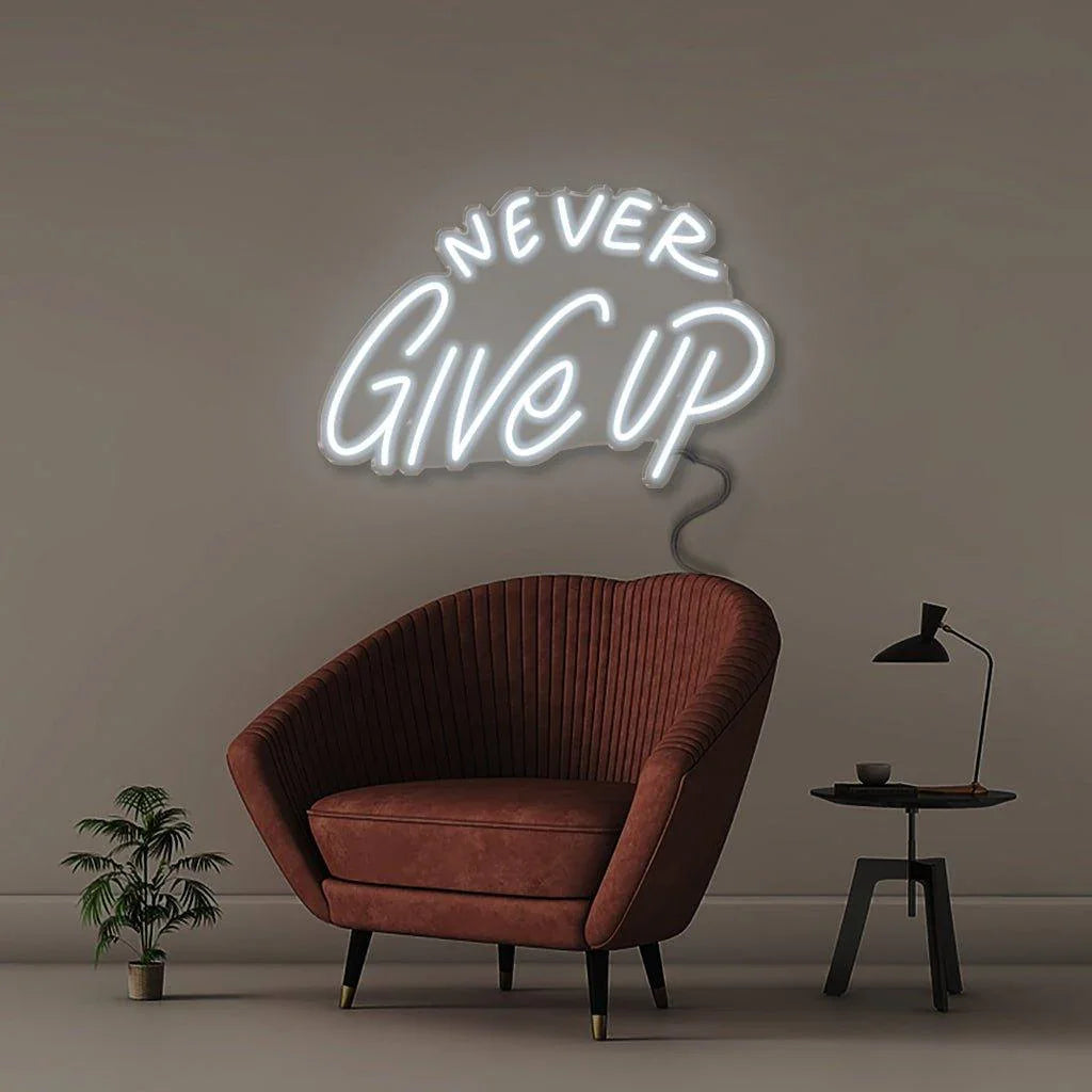 Never Give Up - Neonific
