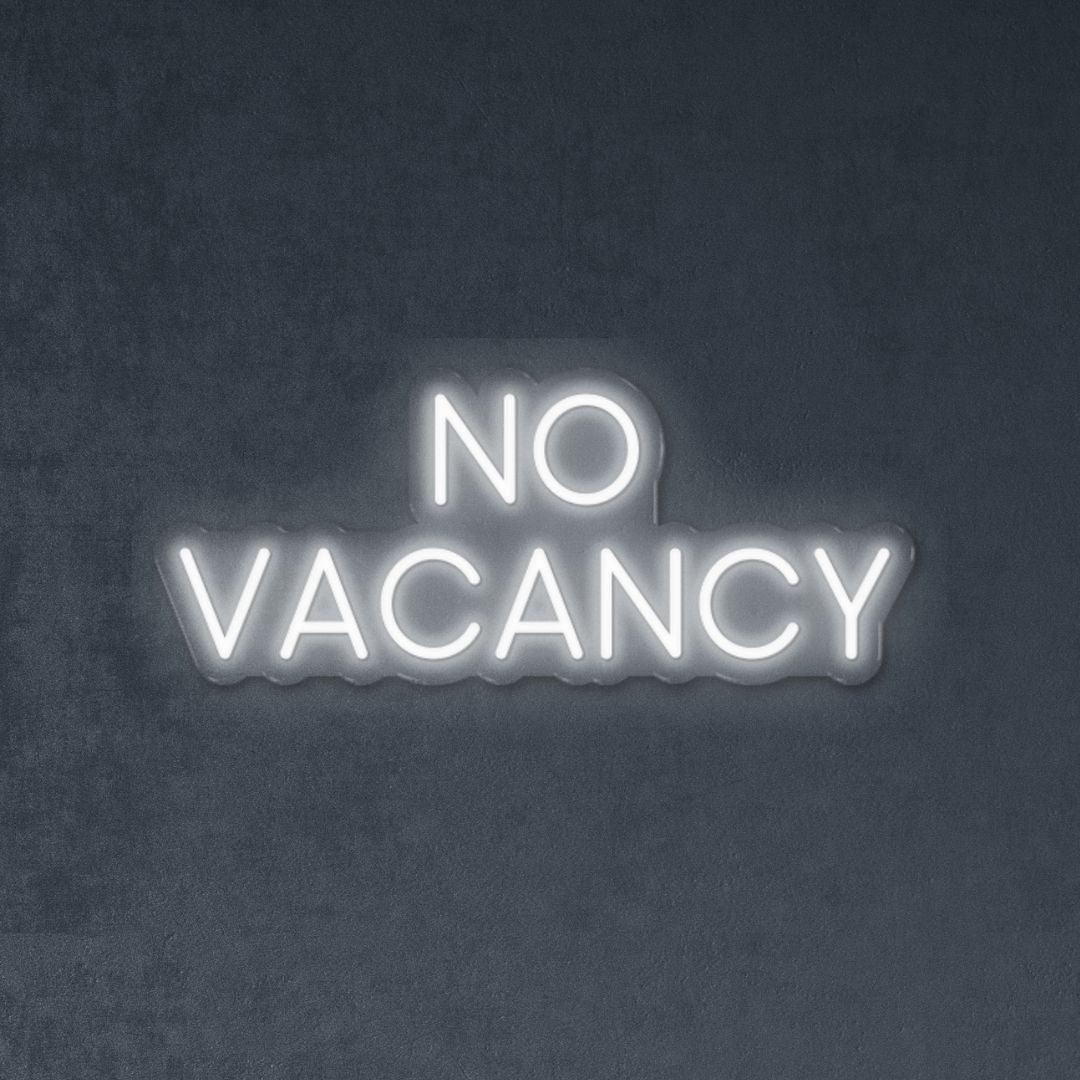 No vacancy