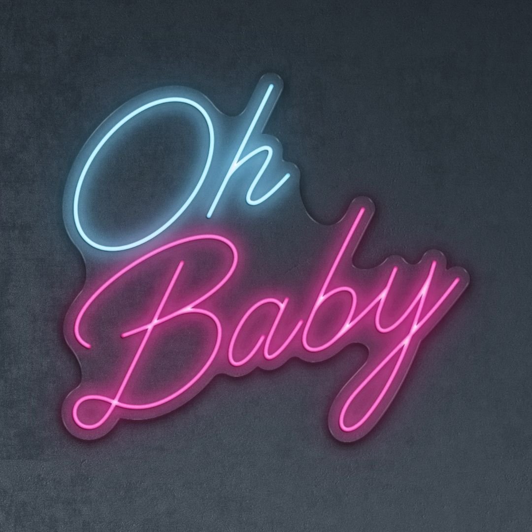 Oh baby - Neonific - LED Neon Signs - 24" (61cm) - 