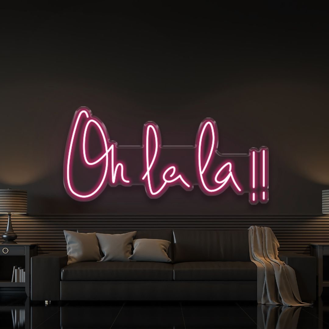 Oh la la!! - Neonific - LED Neon Signs - 24" (61cm) -
