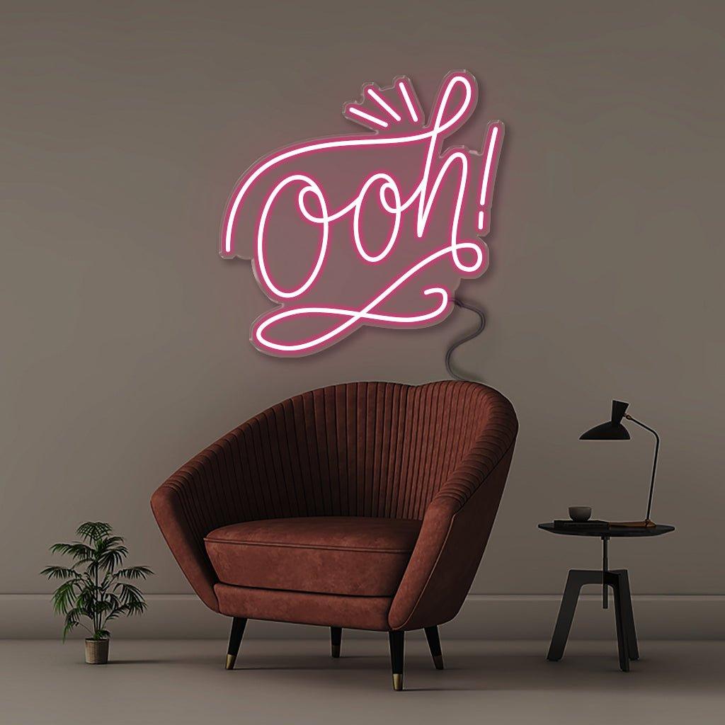 Ooh! - Neonific - LED Neon Signs - 50 CM - Blue