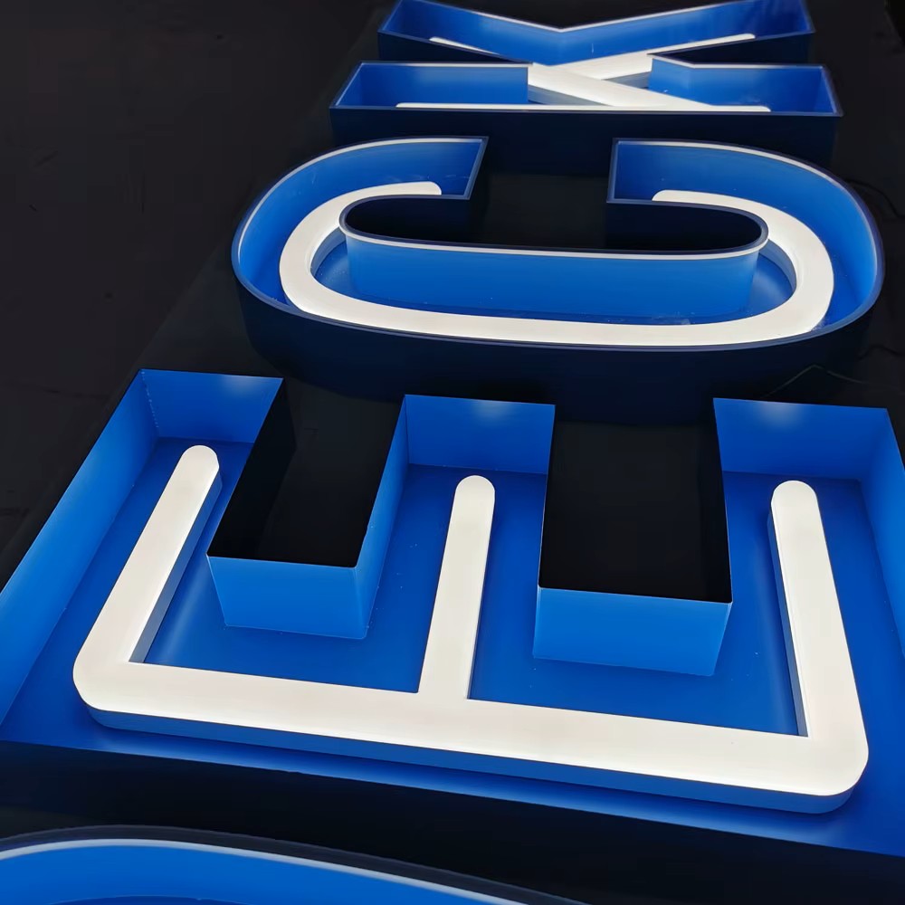Open Face Neon Channel Letters