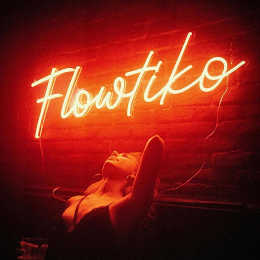 Orange LED Neon Sign
