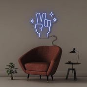 Peace - Neonific - LED Neon Signs - 60cm - White