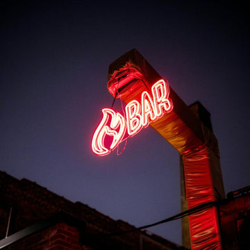 Red neon sign - Neonific