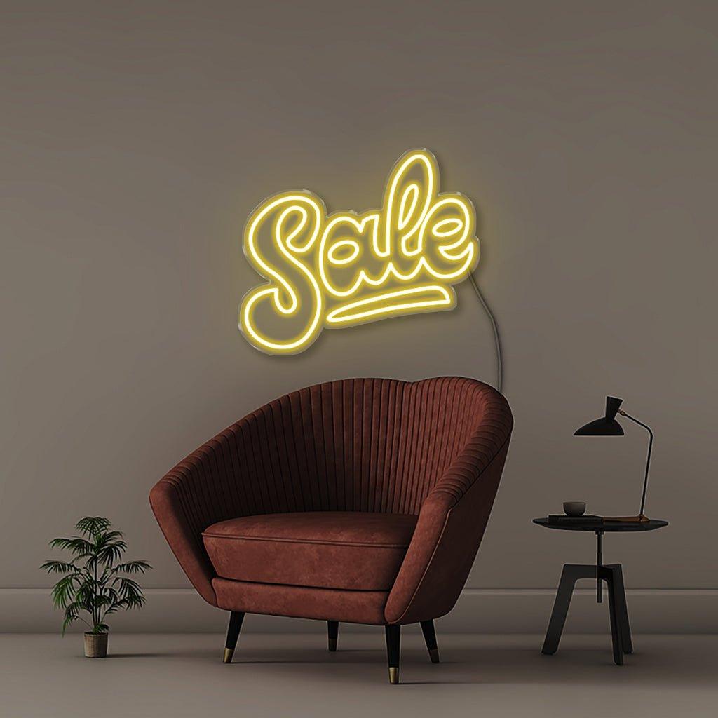 Sale - Neonific - LED Neon Signs - 18" (46cm) - Yellow