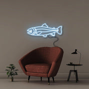 Salmon - Neonific - LED Neon Signs - 50 CM - Blue