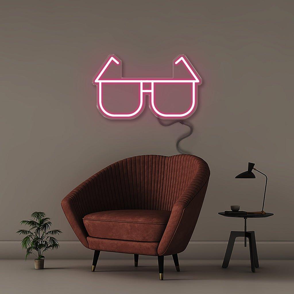 Sunglasses - Neonific - LED Neon Signs - 50 CM - Blue