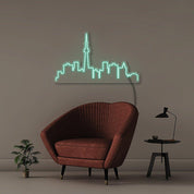 Toronto Cityscape - Neonific - LED Neon Signs - 36" (91cm) - Sea Foam