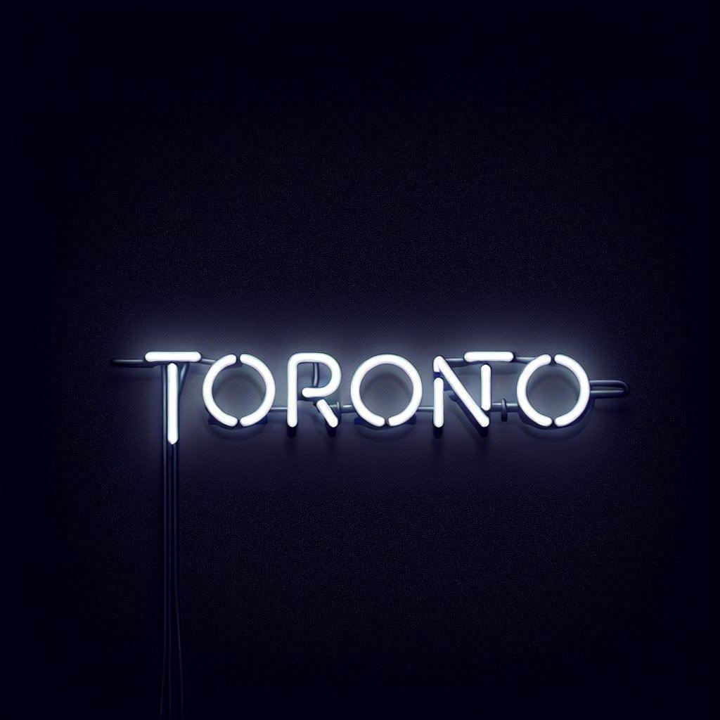 Toronto Sign - Neonific