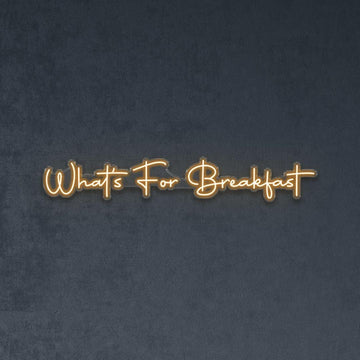 What's For Breakfast - Neonific