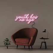 Youth has no age - Neonific - LED Neon Signs - 18" (46cm) - Light Pink