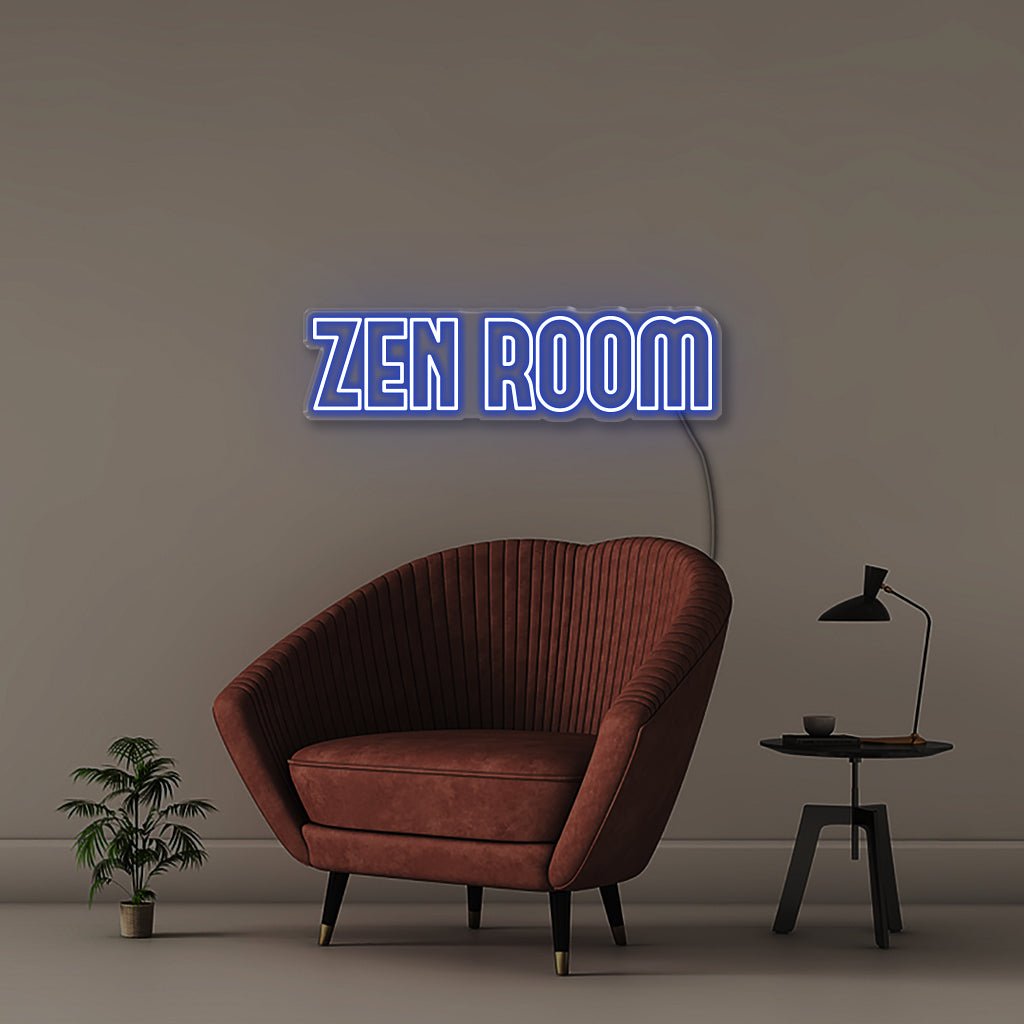 Zen Room - Neonific - LED Neon Signs - 30" (76cm) - Blue