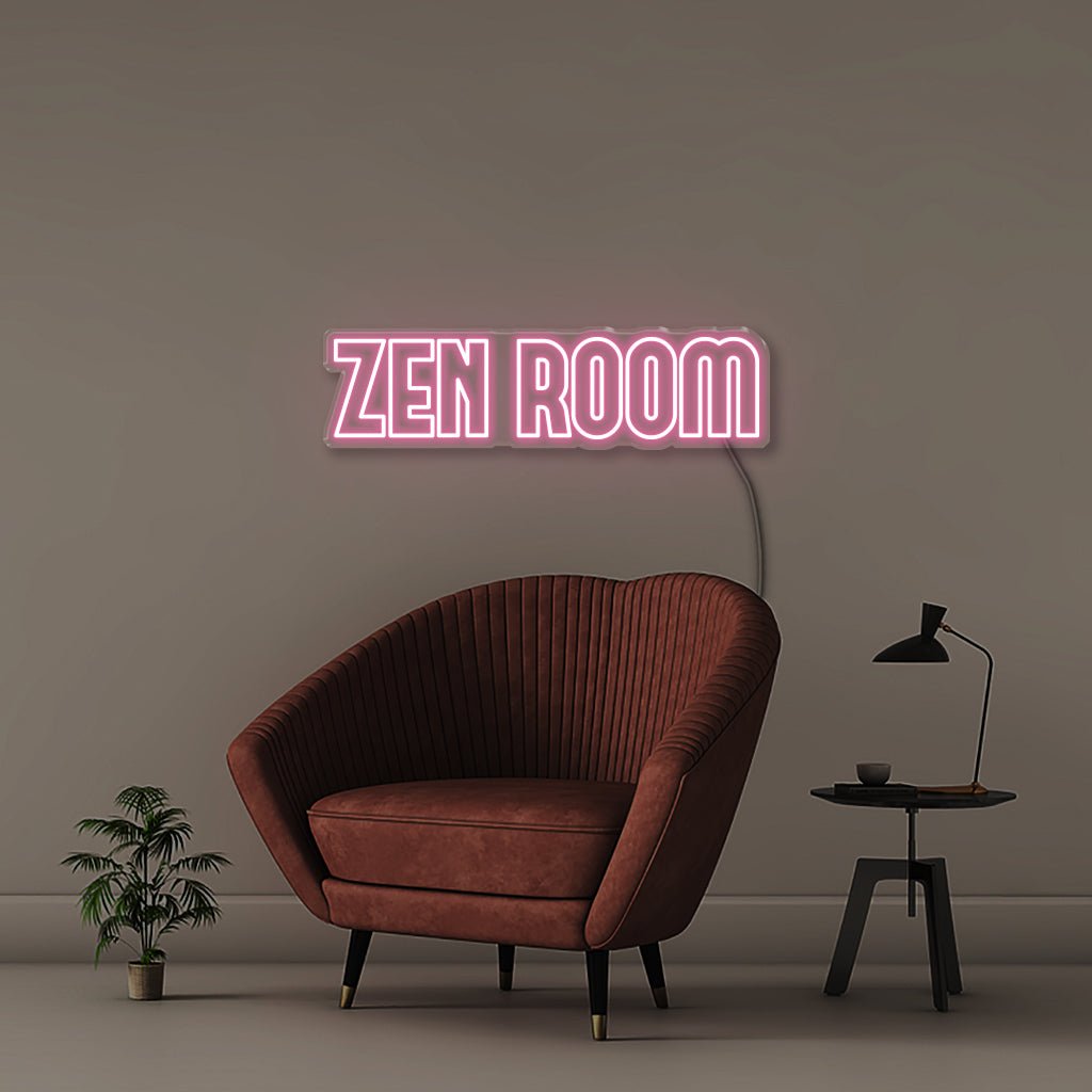 Zen Room - Neonific - LED Neon Signs - 30" (76cm) - Light Pink