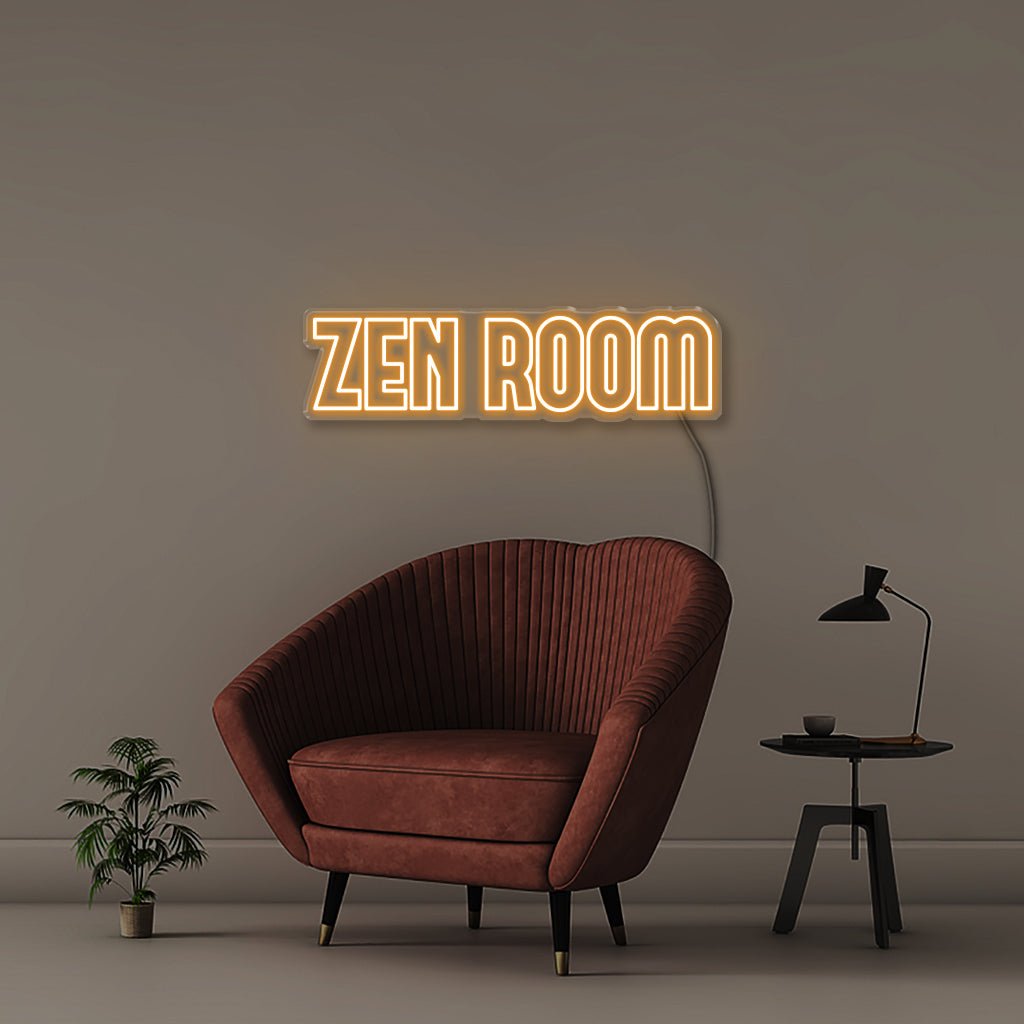 Zen Room - Neonific - LED Neon Signs - 30" (76cm) - Orange