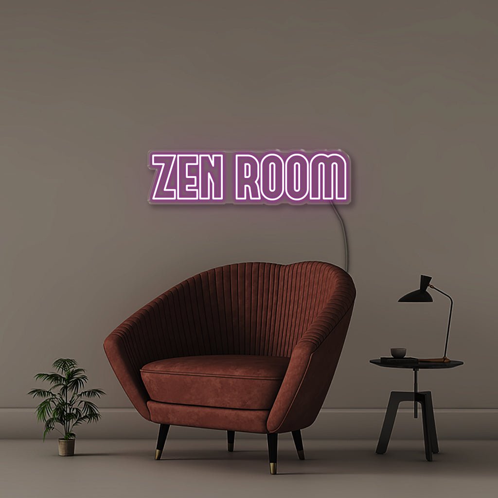 Zen Room - Neonific - LED Neon Signs - 30" (76cm) - Purple