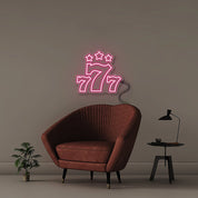 777 - Neonific - LED Neon Signs - 50 CM - Pink