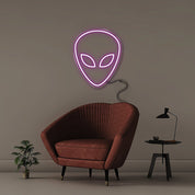 Alien - Neonific - LED Neon Signs - 50 CM - Purple