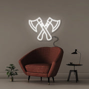 Axes - Neonific - LED Neon Signs - 50 CM - White