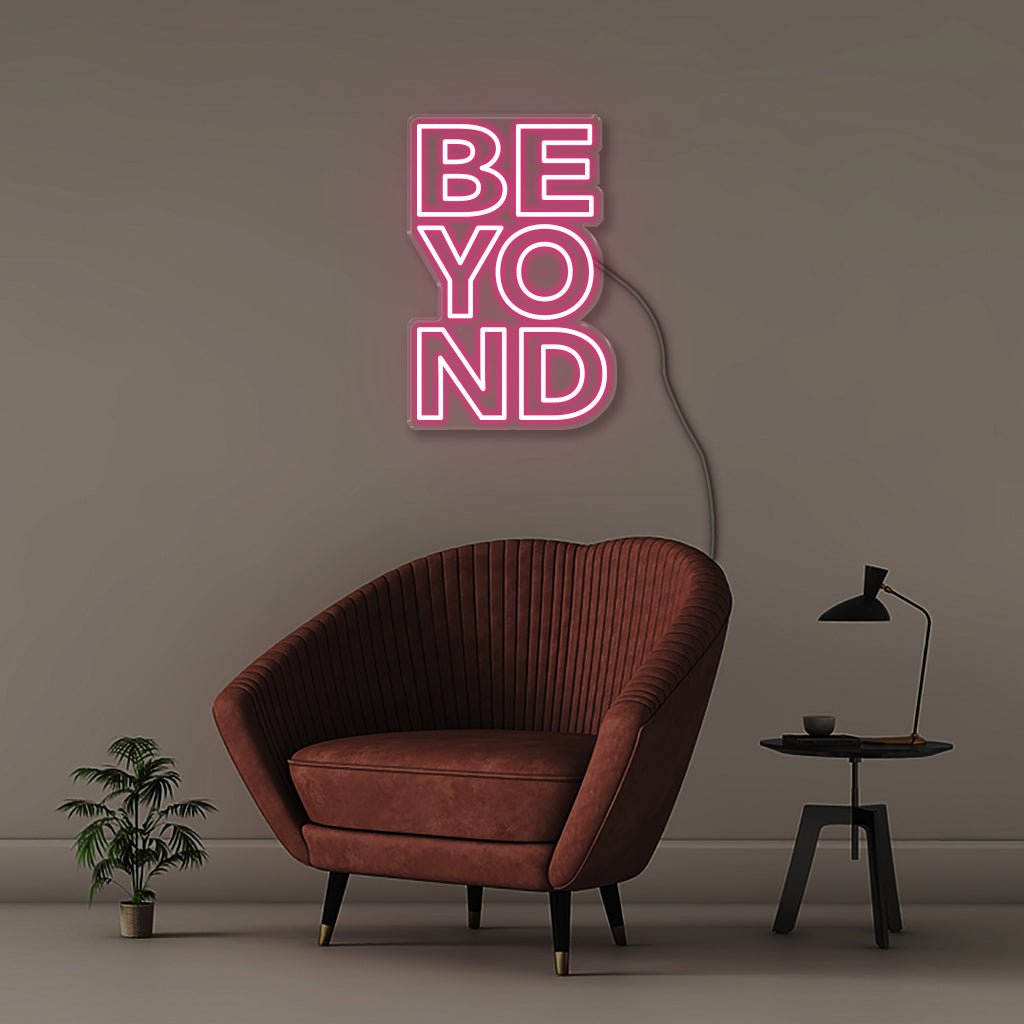 Beyond - Neonific - LED Neon Signs - 75 CM - Pink