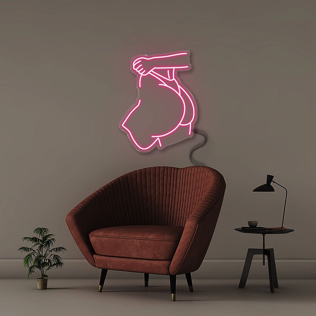 Big Ass - Neonific - LED Neon Signs - 50 CM - Pink