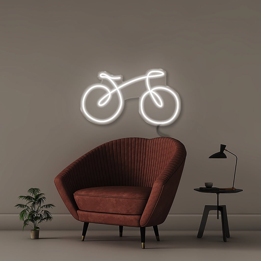 Bike - Neonific - LED Neon Signs - 50 CM - White