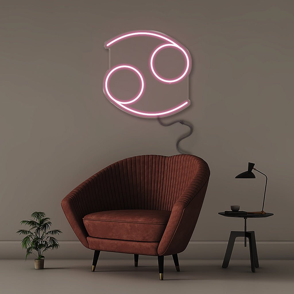 Cancer - Neonific - LED Neon Signs - 50 CM - Light Pink