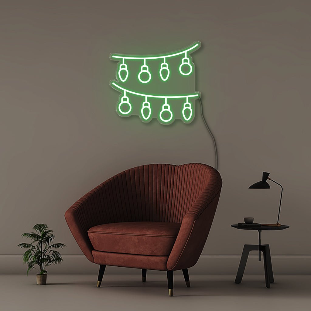 Christmas Lights - Neonific - LED Neon Signs - 50 CM - Green