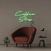 Coffee Shop - Neonific - LED Neon Signs - 50 CM - Green